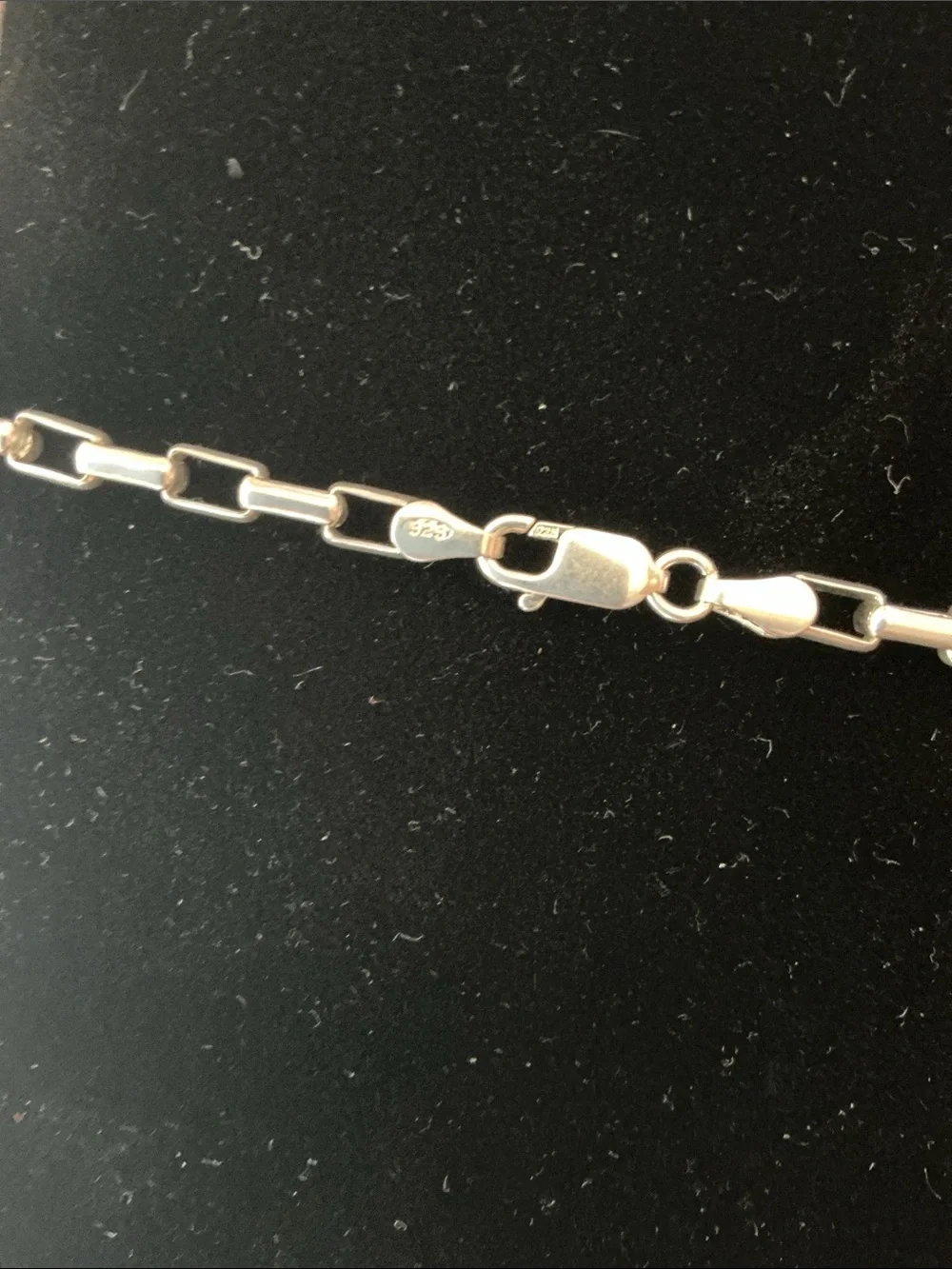 Sterling Silver Box-Link Chain Necklace - Silver